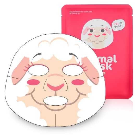 BRTC Aminal Mask Sheet Pack Sheep Made in Korea Cosmetics